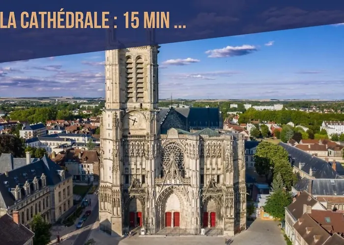 Lägenhet Le Champenois - 4 - Equipe Coeur De - Climatisation - Netflix Troyes